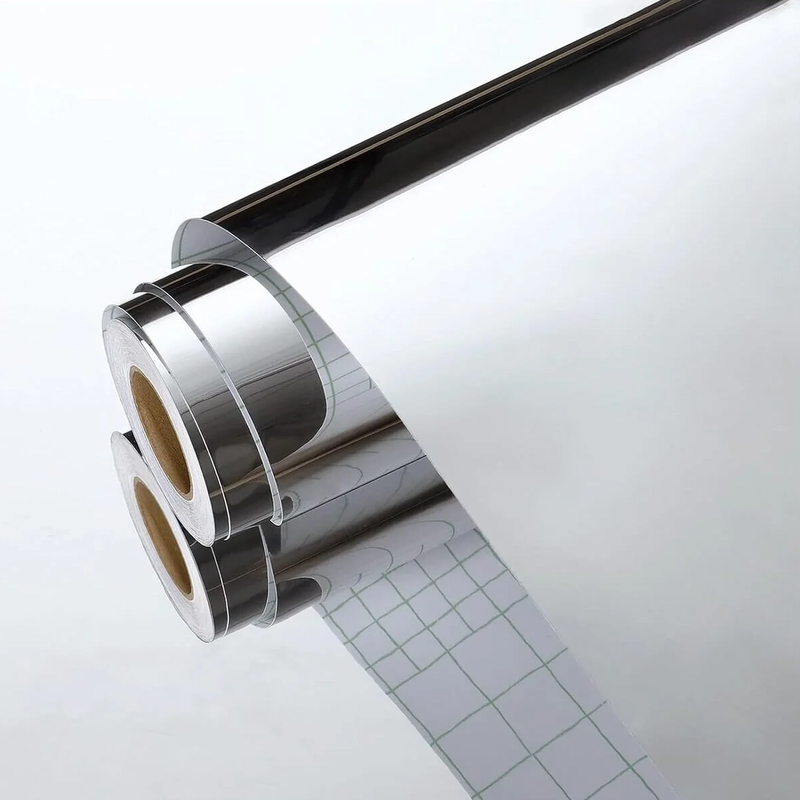 Ayna Görünümlü Kendinden Yapışkanlı Folyo